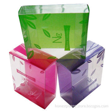 Printed Plastic PP Boxes, Customized Sizes and Designs Available